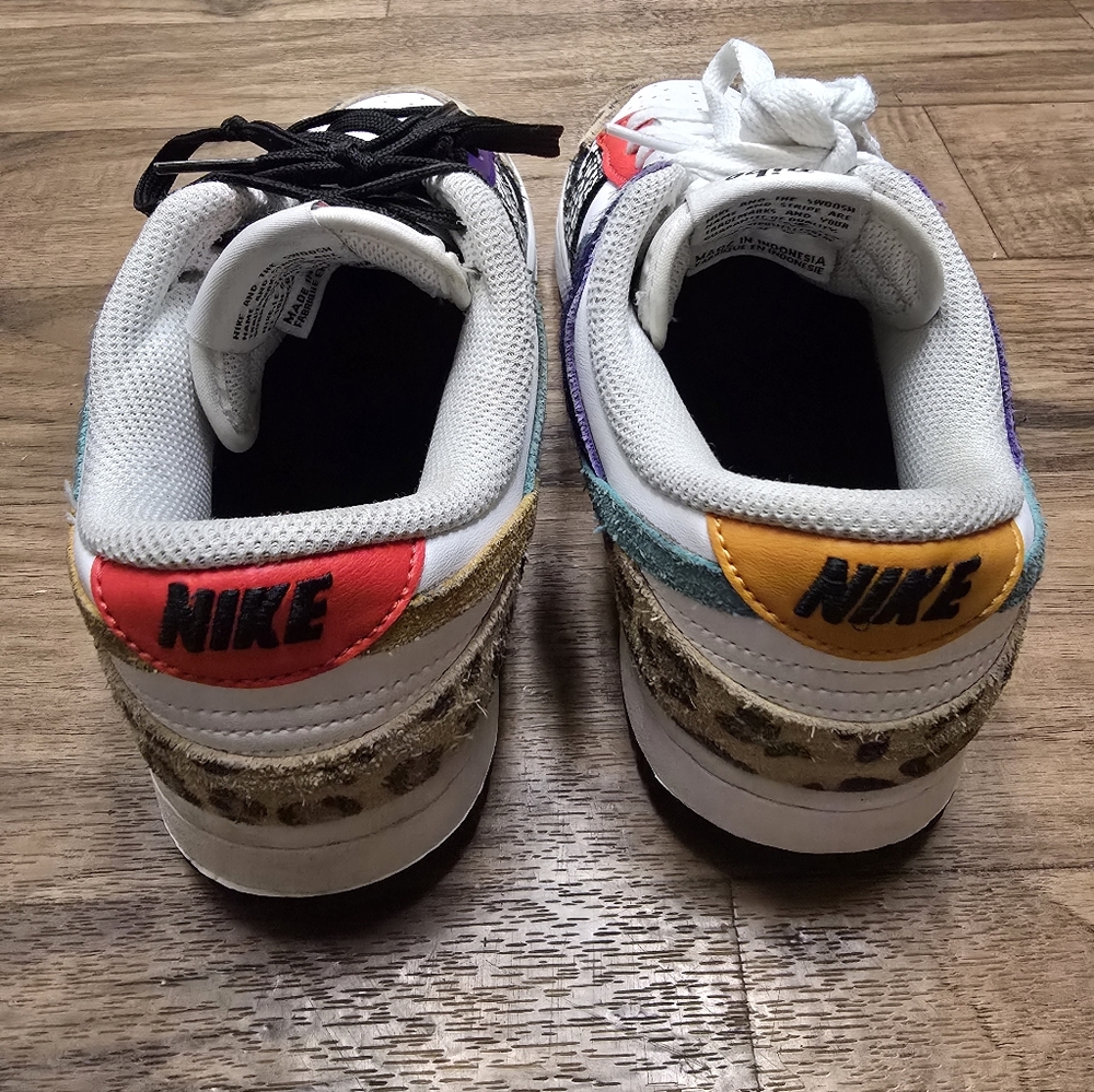 Nike Wmns Dunk Low SE 'Safari Mix' Low-top Women Sz 7.5 DN3866-100 - Picture 7 of 9